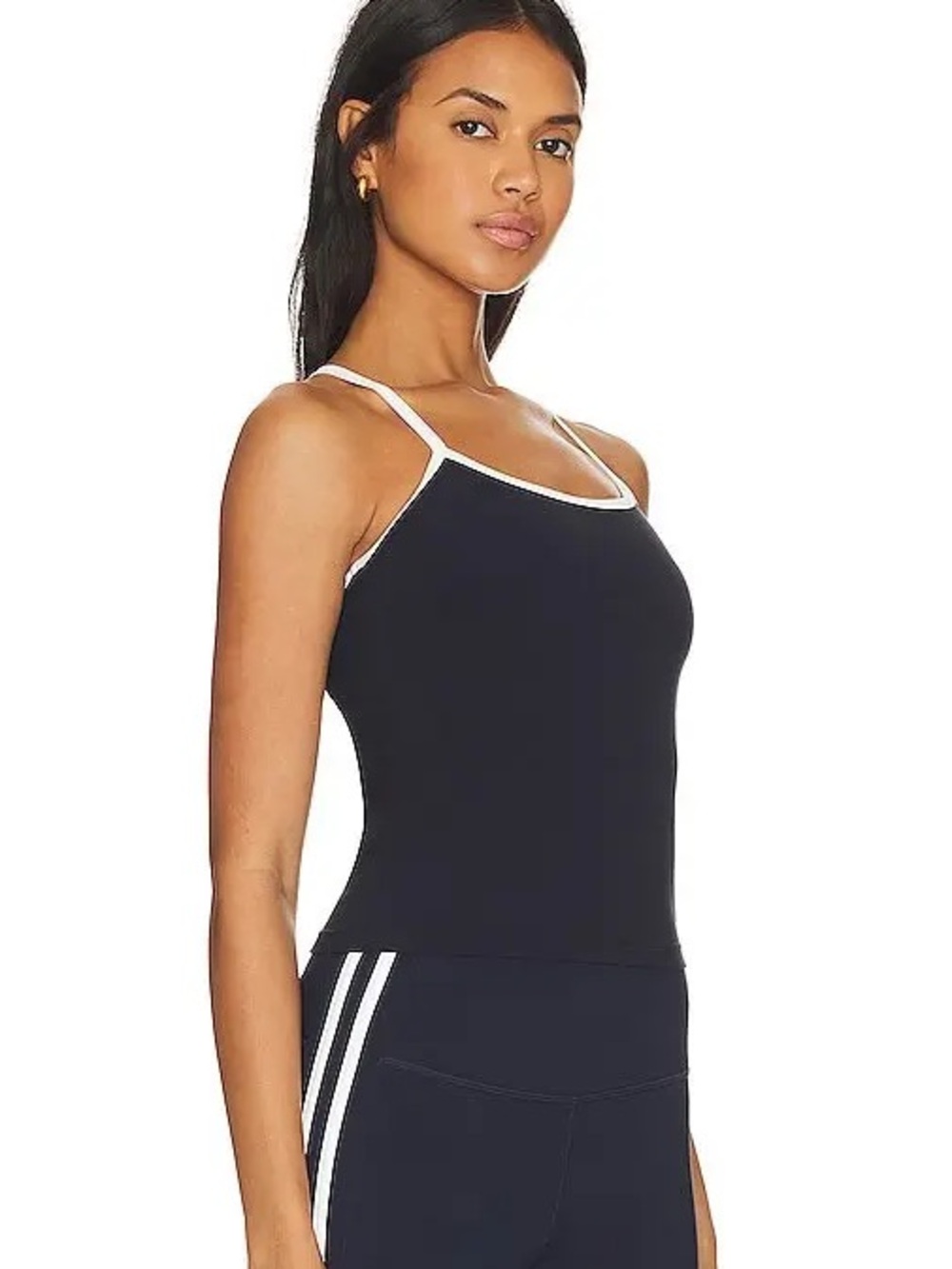 Splits59 Navy and White Tank